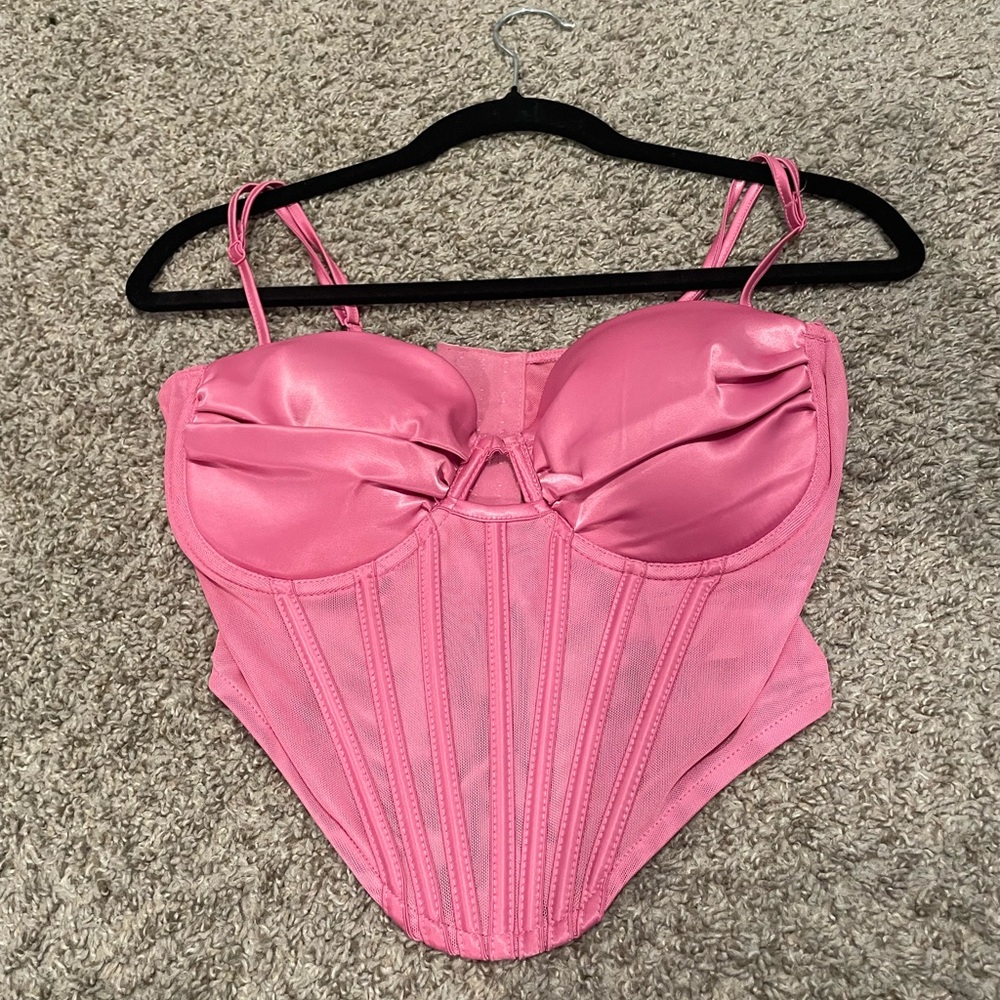 Pink bralette